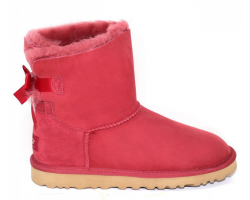 UGG BAILEY BOW MINI RED