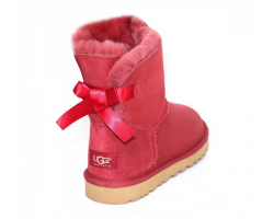 UGG BAILEY BOW MINI RED