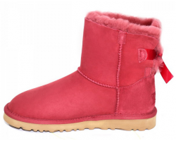 UGG BAILEY BOW MINI RED