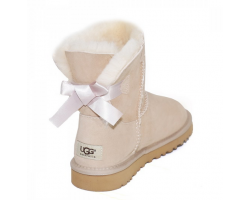 UGG BAILEY BOW MINI SAND