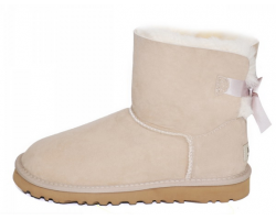 UGG BAILEY BOW MINI SAND