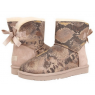 UGG BAILEY BOW MINI SNAKE SAND