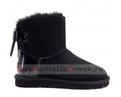 UGG BAILEY BOW PEARLY BLACK