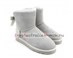 UGG BAILEY BOW PEARLY GREY VIOLET