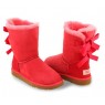 UGG BAILEY BOW RED