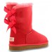 UGG BAILEY BOW RED