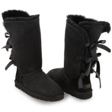 UGG BAILEY BOW TALL BLACK