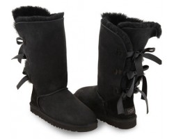 UGG BAILEY BOW TALL BLACK