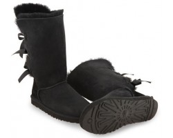 UGG BAILEY BOW TALL BLACK