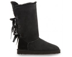 UGG BAILEY BOW TALL BLACK