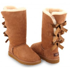 UGG BAILEY BOW TALL CHESTNUT