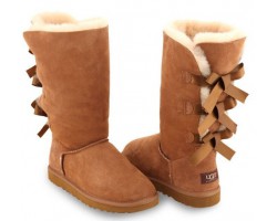 UGG BAILEY BOW TALL CHESTNUT