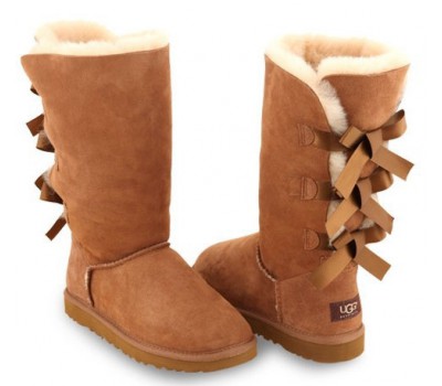 UGG BAILEY BOW TALL CHESTNUT