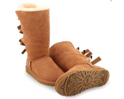 UGG BAILEY BOW TALL CHESTNUT