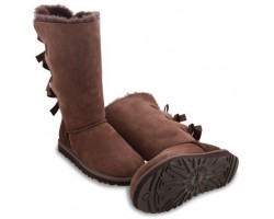 UGG BAILEY BOW TALL CHOCOLATE