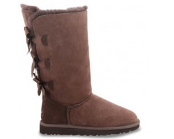 UGG BAILEY BOW TALL CHOCOLATE