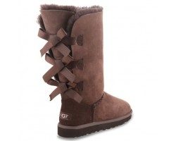 UGG BAILEY BOW TALL CHOCOLATE