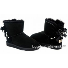 UGG BAILEY BRAID BLACK