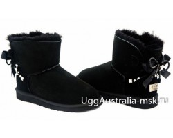 UGG BAILEY BRAID BLACK