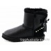 UGG BAILEY BRAID METALLIC BLACK