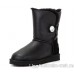 UGG BAILEY BUTTON BLING METALLIC BLACK