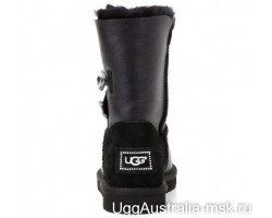 UGG BAILEY BUTTON BLING METALLIC BLACK