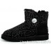 UGG BAILEY BUTTON MINI CONSTELLATION BLING BLACK