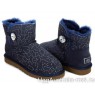 UGG BAILEY BUTTON MINI CONSTELLATION BLING NAVY