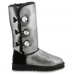 UGG BAILEY BUTTON TRIPLET GLITTER BLACK