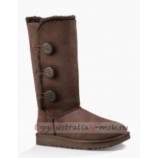 UGG BAILEY BUTTON TRIPLET II CHOCOLATE