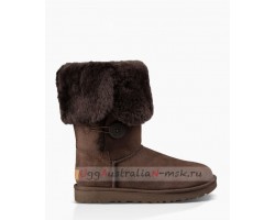 UGG BAILEY BUTTON TRIPLET II CHOCOLATE