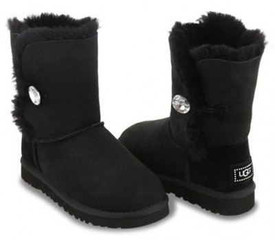 UGG BAILEY BLING BLACK