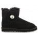 UGG BAILEY BUTTON BLING MINI BLACK