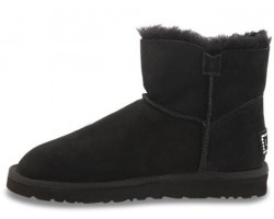 UGG BAILEY BUTTON BLING MINI BLACK