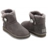 UGG BAILEY BUTTON BLING MINI GREY