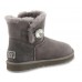 UGG BAILEY BUTTON BLING MINI GREY