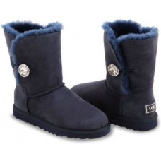 UGG BAILEY BUTTON BLING NAVY