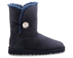 UGG BAILEY BUTTON BLING NAVY