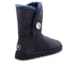 UGG BAILEY BUTTON BLING NAVY