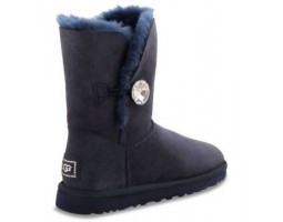 UGG BAILEY BUTTON BLING NAVY