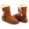UGG BAILEY BUTTON CHARMS CHESTNUT