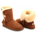 UGG BAILEY BUTTON CHARMS CHESTNUT