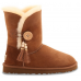 UGG BAILEY BUTTON CHARMS CHESTNUT