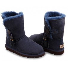 UGG BAILEY BUTTON CHARMS NAVY