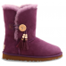 UGG BAILEY BUTTON CHARMS PURPLE