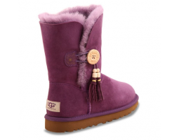 UGG BAILEY BUTTON CHARMS PURPLE