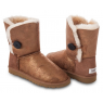 UGG BAILEY BUTTON FANCY CHESTNUT