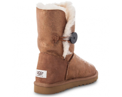 UGG BAILEY BUTTON FANCY CHESTNUT