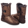 UGG BAILEY BUTTON FANCY CHOCOLATE