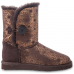 UGG BAILEY BUTTON FANCY CHOCOLATE